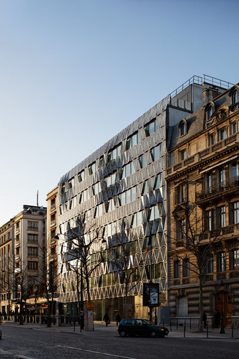 Immeuble de bureaux, Manuelle Gautrand Architecture, Paris, 2011