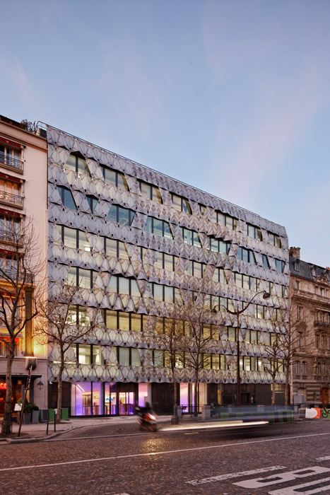 Immeuble de bureaux, Manuelle Gautrand Architecture, Paris, 2011