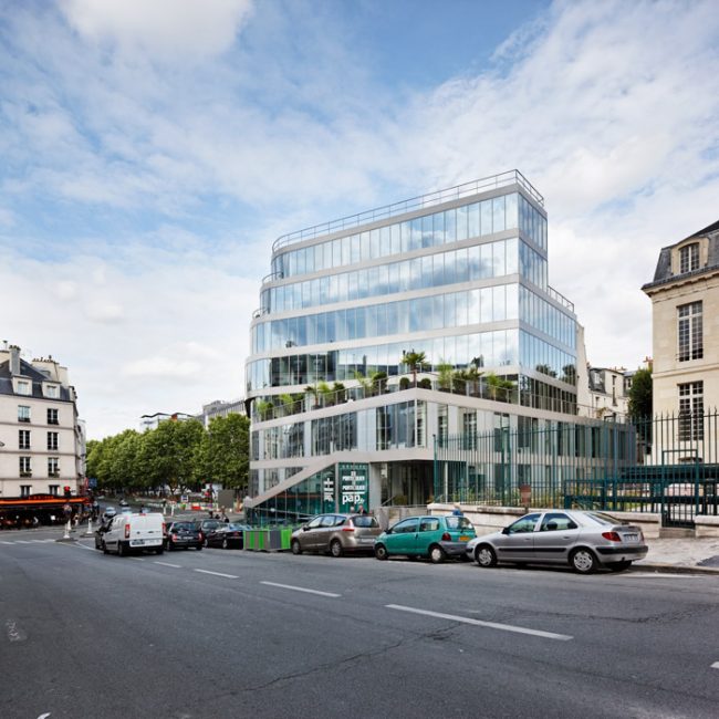 Immeuble de bureaux, Hardel et Le Bihan Architectes, Paris, 2015