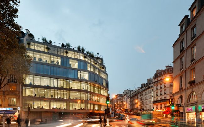 Immeuble de bureaux, Hardel et Le Bihan Architectes, Paris, 2015