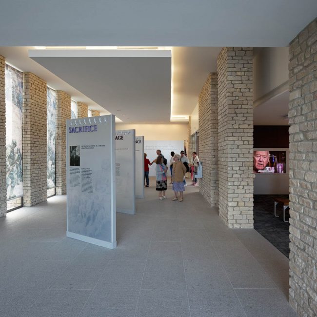 Mémorial de la Pointe du Hoc, Nicolas Kelemen Architecture, Pointe du Hoc, 2014