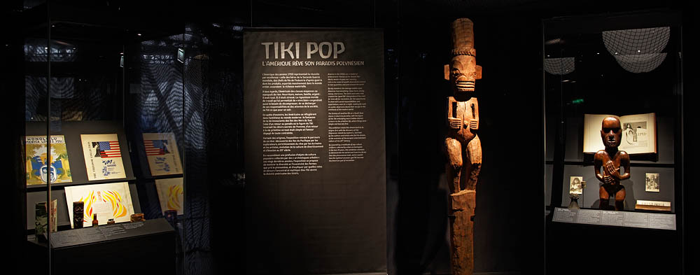 Tiki Pop, Musée du Quai Branly, Projectiles, Paris, 2014