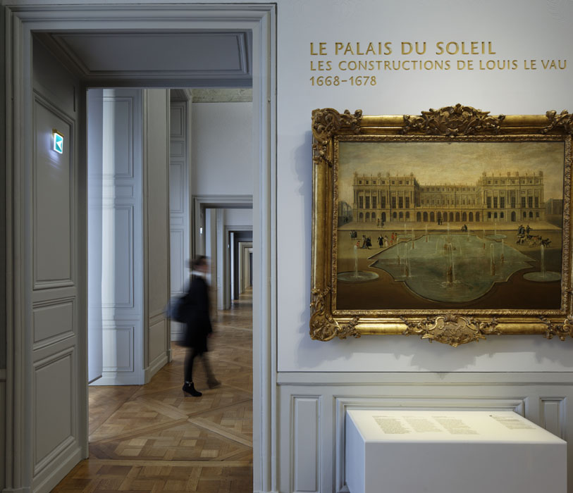 Aménagement de la galerie d’histoire du Château de Versailles, Projectiles, Versailles, 2012