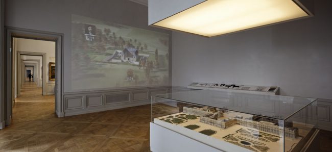 Aménagement de la galerie d’histoire du Château de Versailles, Projectiles, Versailles, 2012